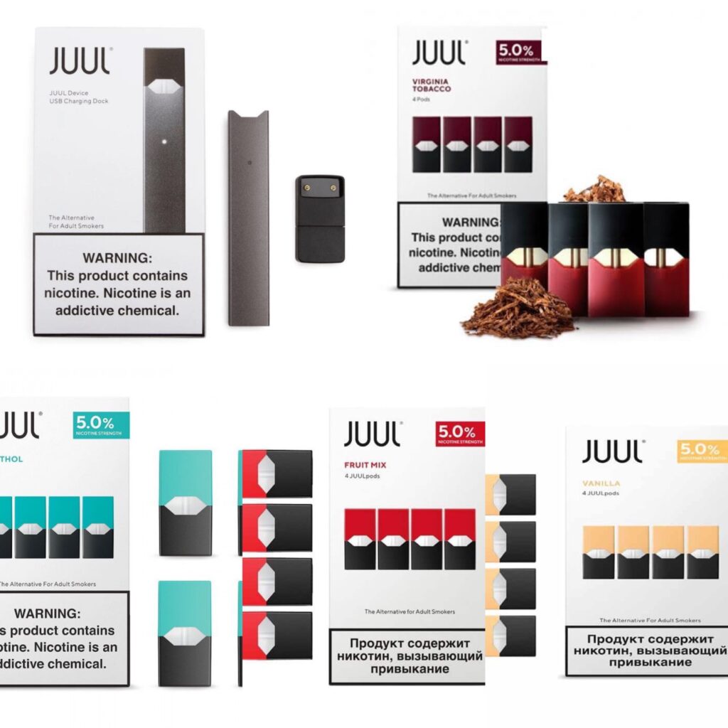 JUUL POD WITH DEVICE