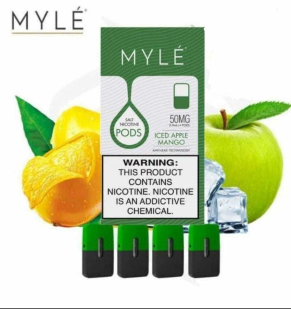 MYLE V4 POD ICED APPLE MANGO