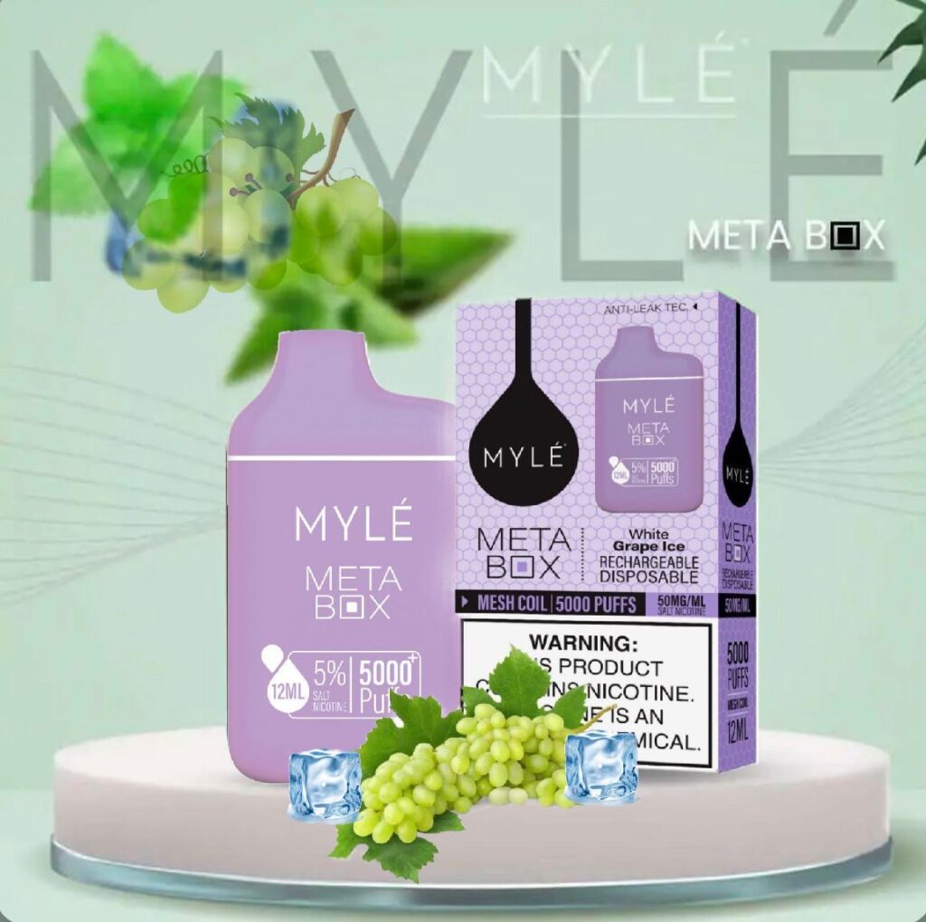 MYLE META BOX WHITE GRAPE ICE