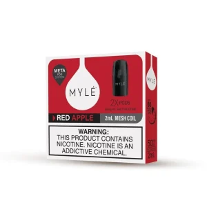 MYLE V5 META POD RED APPLE MYLE V5 META PODS RED APPLE