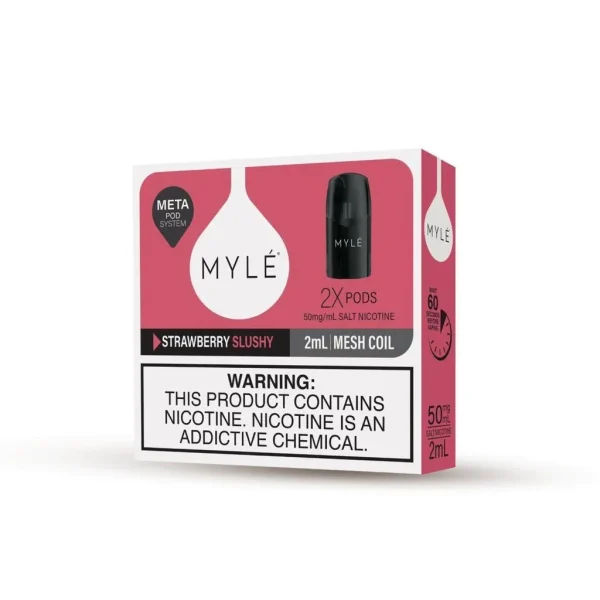 MYLE V5 META POD STRAWBERRY SLUSHY