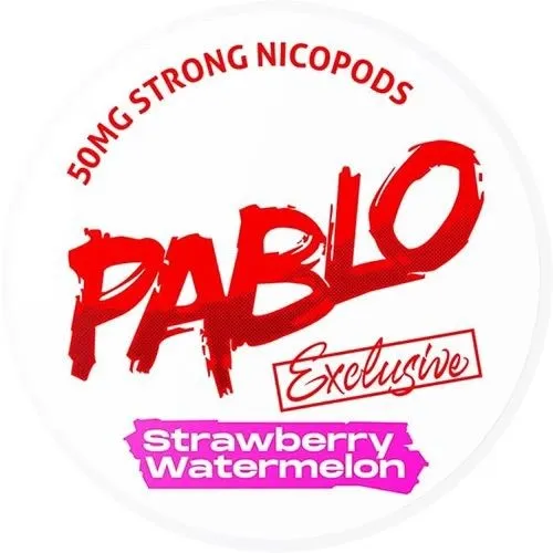 Strawberry Watermelon Strawberry Watermelon Exclusive Nicotine Pouches By Pablo 50Mg In Dubai
