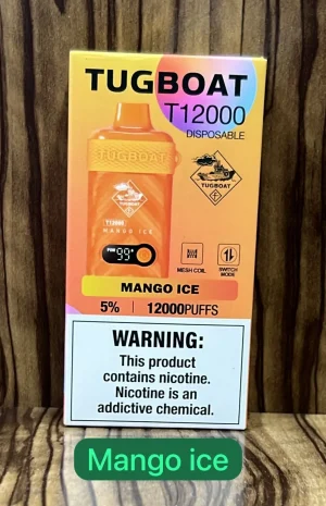 Tugboat T12000 Mango Ice Disposable Vape
