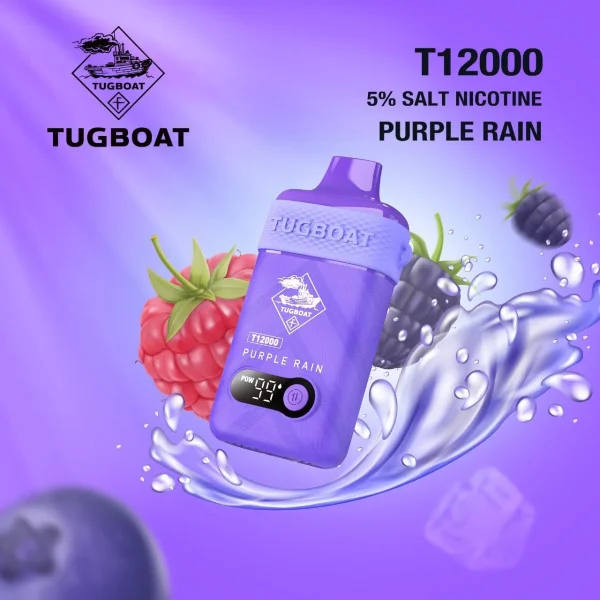 T12000 Purple Rain Tugboat T12000 Purple Rain Disposable Vape