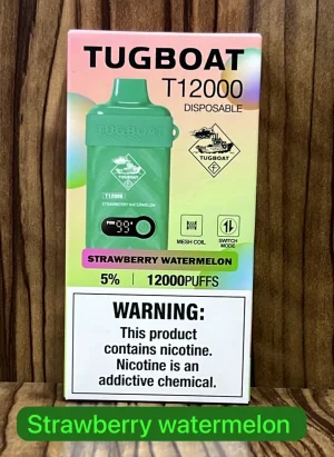 Tugboat T12000 Strawberry Watermelon Disposable Vape