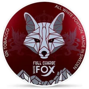 WHITE FOX ,Tobacco-Free -22.5Mg Nicotine Pouches(GN TOBACCO)