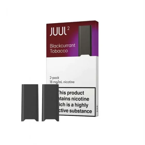 JUUL 2 POD BLACKCURRANT TOBACCO JUUL PODs dubai BLACKCURRANT TOBACCO 18MG