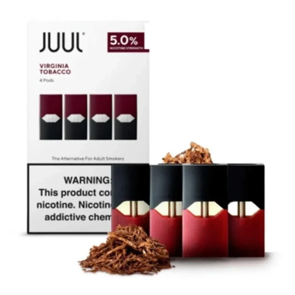JUUL VIRGINIA TOBACCO PODS 18MG