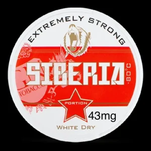 Siberia White Dry Nicotine Pouches